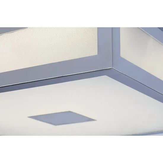 Rábalux Zoya króm fürdőszobai LED mennyezeti lámpa (RAB-75034) LED 1 izzós IP44