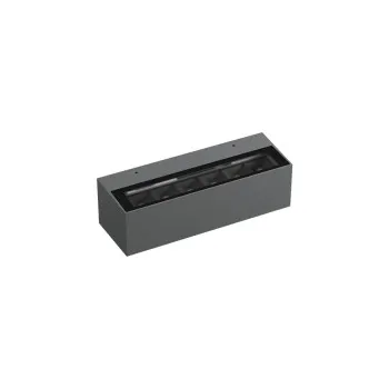 Redo Aroos sötétszürke vízvédett LED kültéri fali lámpa (RED-90924) LED 1 izzós IP65