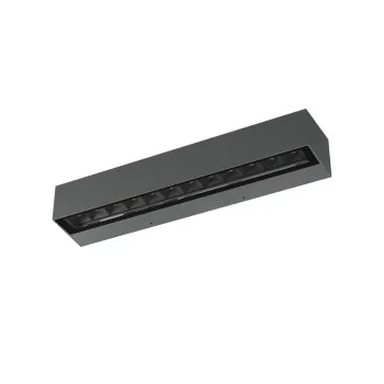Redo Aroos sötétszürke vízvédett LED kültéri fali lámpa (RED-90933) LED 1 izzós IP65
