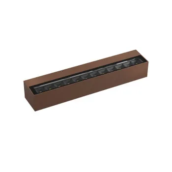 Redo Aroos rozsdabarna vízvédett LED kültéri fali lámpa (RED-90940) LED 1 izzós IP65