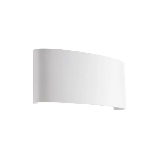 Redo Fabo fehér vízvédett LED kültéri fali lámpa (RED-90822) LED 1 izzós IP54