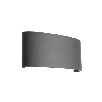 Redo Fabo sötétszürke vízvédett LED kültéri fali lámpa (RED-90823) LED 1 izzós IP54