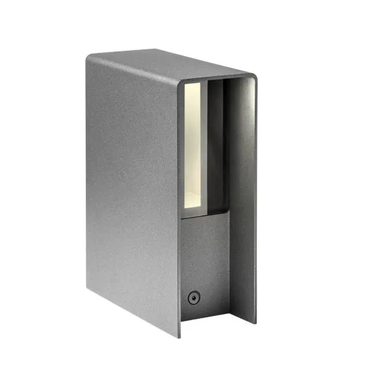 Redo Izar sötétszürke vízvédett LED kültéri állólámpa (RED-90645) LED 1 izzós IP65