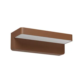Redo Kant corten-fehér vízvédett LED kültéri fali lámpa (RED-91027) LED 1 izzós IP65