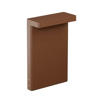 Redo Kant corten-fehér vízvédett LED kültéri állólámpa (RED-91033) LED 1 izzós IP65