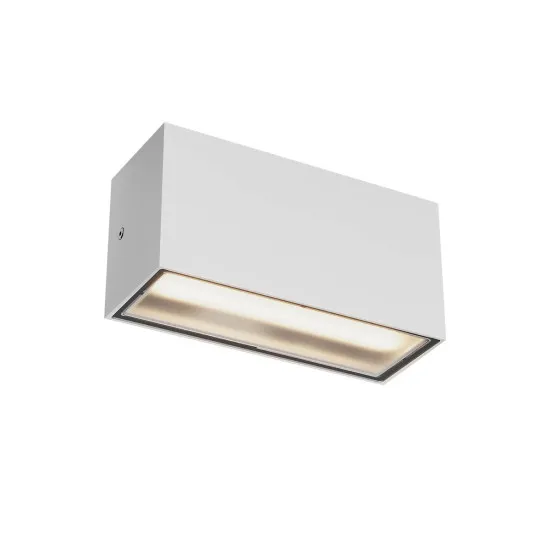 Redo Limas szatén fehér vízvédett LED kültéri fali lámpa (RED-91219-DALI) LED 1 izzós IP65