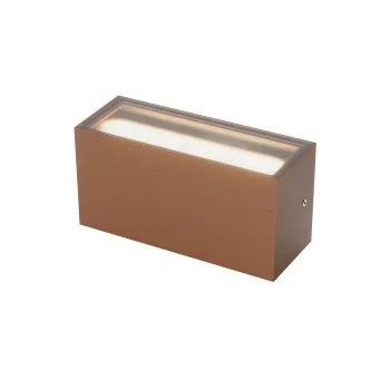 Redo Limas corten vízvédett LED kültéri fali lámpa (RED-91225-DALI) LED 2 izzós IP65