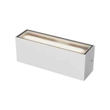 Redo Limas szatén fehér vízvédett LED kültéri fali lámpa (RED-91231-DALI) LED 2 izzós IP65