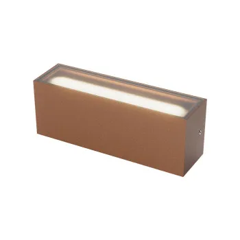 Redo Limas corten vízvédett LED kültéri fali lámpa (RED-91233-DALI) LED 2 izzós IP65