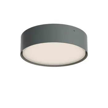 Redo Nox sötétszürke-fehér vízvédett LED kültéri mennyezeti lámpa (RED-91042) LED 1 izzós IP65
