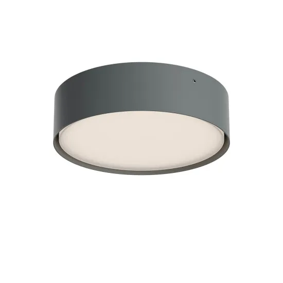 Redo Nox sötétszürke-fehér vízvédett LED kültéri mennyezeti lámpa (RED-91042) LED 1 izzós IP65