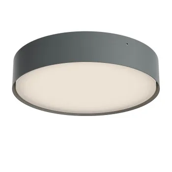 Redo Nox sötétszürke-fehér vízvédett LED kültéri mennyezeti lámpa (RED-91046) LED 1 izzós IP65