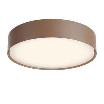 Redo Nox corten-fehér vízvédett LED kültéri mennyezeti lámpa (RED-91047) LED 1 izzós IP65