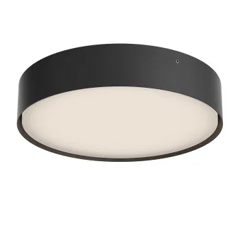 Redo Nox fekete-fehér vízvédett LED kültéri mennyezeti lámpa (RED-91048-DALI) LED 1 izzós IP65