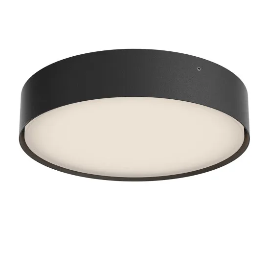 Redo Nox fekete-fehér vízvédett LED kültéri mennyezeti lámpa (RED-91048-DALI) LED 1 izzós IP65