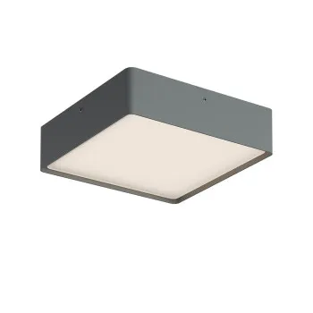 Redo Nox sötétszürke-fehér vízvédett LED kültéri mennyezeti lámpa (RED-91050) LED 1 izzós IP65