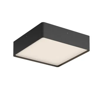 Redo Nox fekete-fehér vízvédett LED kültéri mennyezeti lámpa (RED-91052-DALI) LED 1 izzós IP65