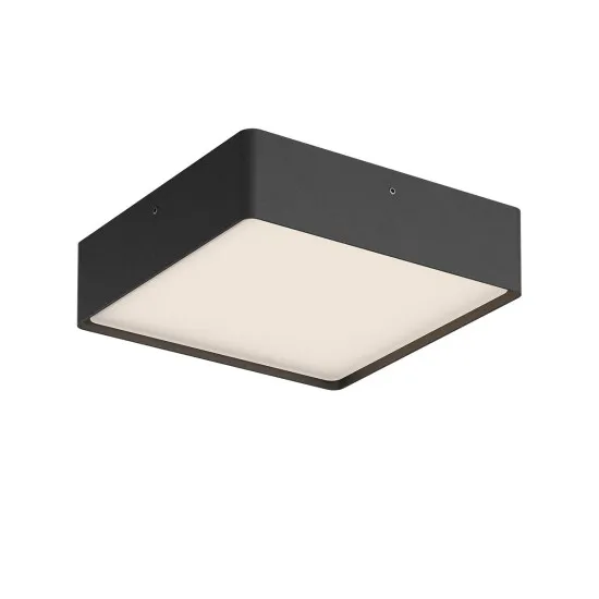 Redo Nox fekete-fehér vízvédett LED kültéri mennyezeti lámpa (RED-91052-DALI) LED 1 izzós IP65