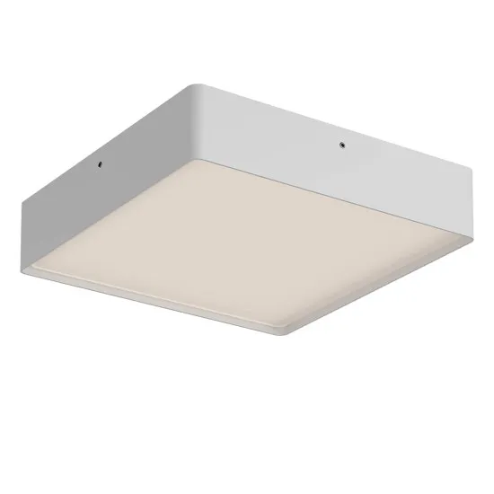 Redo Nox fehér vízvédett LED kültéri mennyezeti lámpa (RED-91053) LED 1 izzós IP65