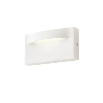 Redo Polifemo fehér vízvédett LED kültéri fali lámpa (RED-90831) LED 1 izzós IP65