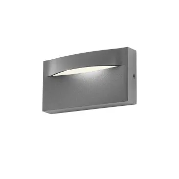 Redo Polifemo sötétszürke vízvédett LED kültéri fali lámpa (RED-90832) LED 1 izzós IP65