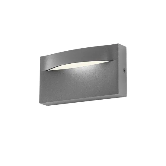 Redo Polifemo sötétszürke vízvédett LED kültéri fali lámpa (RED-90832) LED 1 izzós IP65