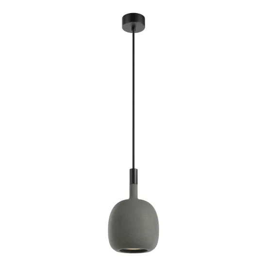 Redo Potter sötétszürke-fekete vízvédett kültéri függesztett lámpa (RED-90967) GU10 1 izzós IP65
