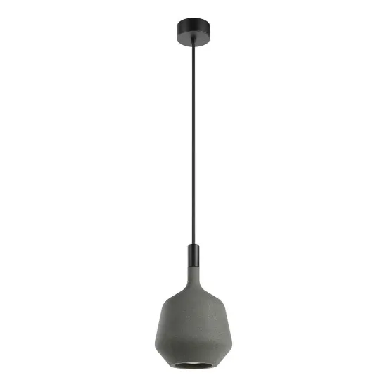 Redo Potter sötétszürke-fekete vízvédett kültéri függesztett lámpa (RED-90971) GU10 1 izzós IP65
