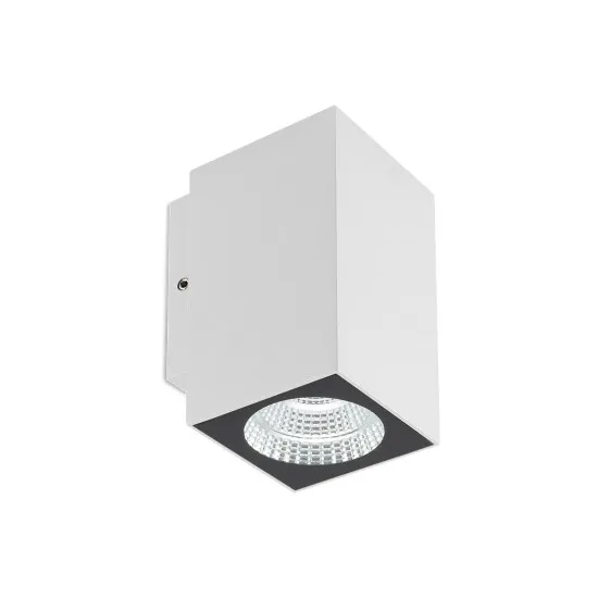 Redo Quad fehér vízvédett LED kültéri fali lámpa (RED-90813) LED 1 izzós IP65