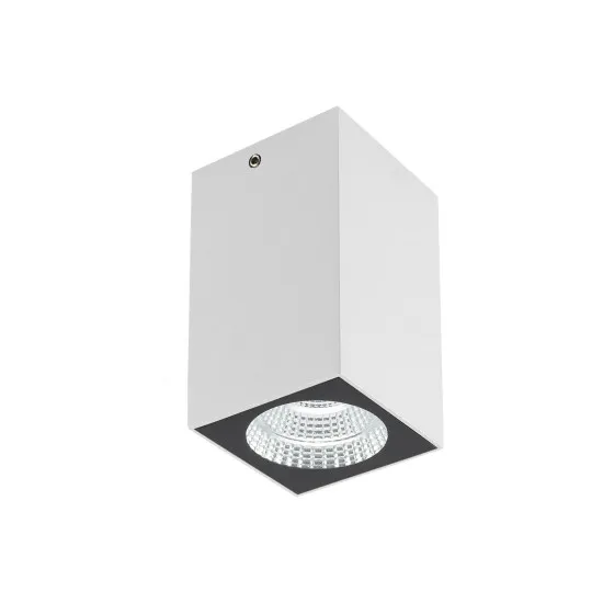Redo Quad fehér vízvédett LED kültéri mennyezeti lámpa (RED-90819) LED 1 izzós IP65
