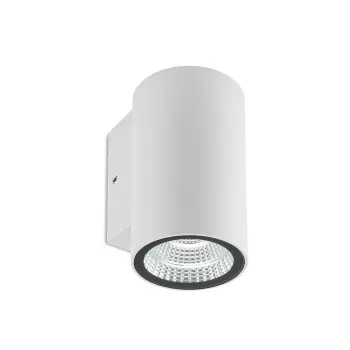 Redo Ram fehér vízvédett LED kültéri fali lámpa (RED-90804) LED 1 izzós IP65