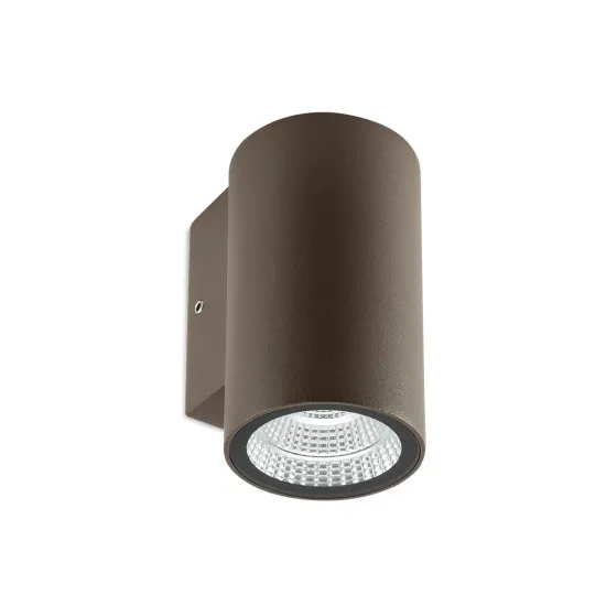 Redo Ram sötétbarna vízvédett LED kültéri fali lámpa (RED-90806) LED 1 izzós IP65