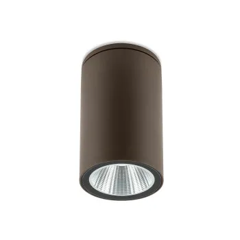 Redo Ram sötétbarna vízvédett LED kültéri mennyezeti lámpa (RED-90812) LED 1 izzós IP65