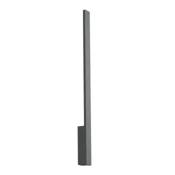 Redo Reflexa sötétszürke vízvédett LED kültéri fali lámpa (RED-90874) LED 1 izzós IP54