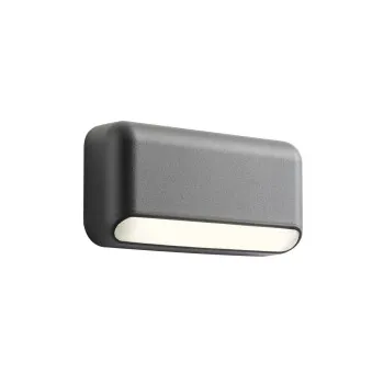 Redo Sapo sötétszürke vízvédett LED kültéri fali lámpa (RED-90847) LED 1 izzós IP65