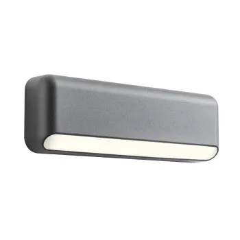 Redo Sapo sötétszürke vízvédett LED kültéri fali lámpa (RED-90849) LED 1 izzós IP65