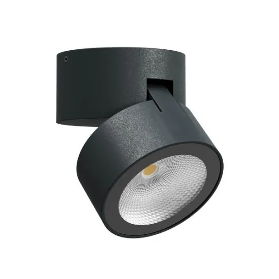 Redo Shaft szürke-átlátszó vízvédett LED kültéri fali lámpa (RED-90627) LED 1 izzós IP65