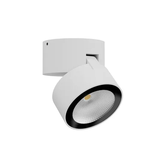 Redo Shaft szatén fehér-átlátszó vízvédett LED kültéri fali lámpa (RED-90828) LED 1 izzós IP65