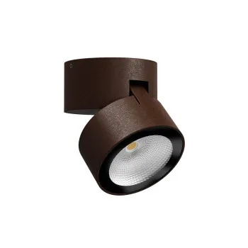 Redo Shaft corten-átlátszó vízvédett LED kültéri fali lámpa (RED-90830) LED 1 izzós IP65