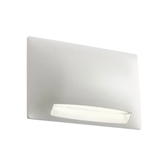 Redo Slot fehér vízvédett LED kültéri fali lámpa (RED-90788) LED 1 izzós IP65