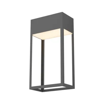 Redo Stand sötétszürke-fehér vízvédett LED kültéri fali lámpa (RED-90734) LED 1 izzós IP65