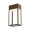 Redo Stand corten-fehér vízvédett LED kültéri fali lámpa (RED-90735) LED 1 izzós IP65