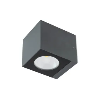 Redo Teko sötétszürke vízvédett LED kültéri fali lámpa (RED-90796) LED 1 izzós IP65