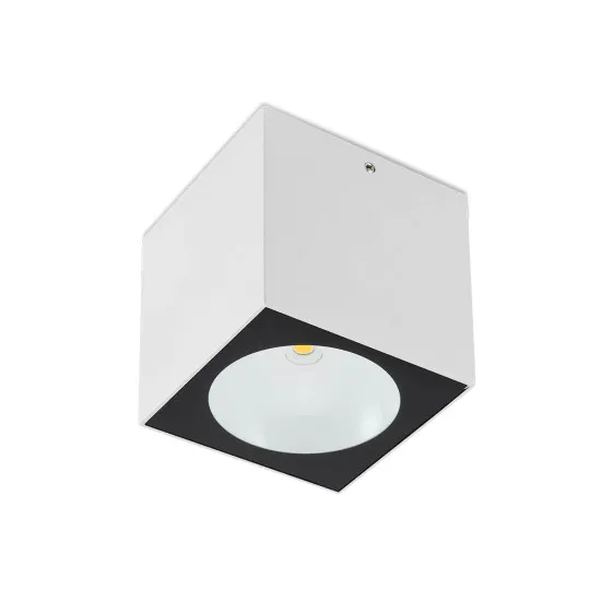 Redo Teko fehér vízvédett LED kültéri mennyezeti lámpa (RED-90801) LED 1 izzós IP65