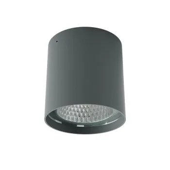 Redo Xia sötétszürke vízvédett LED kültéri mennyezeti lámpa (RED-91202) LED 1 izzós IP65