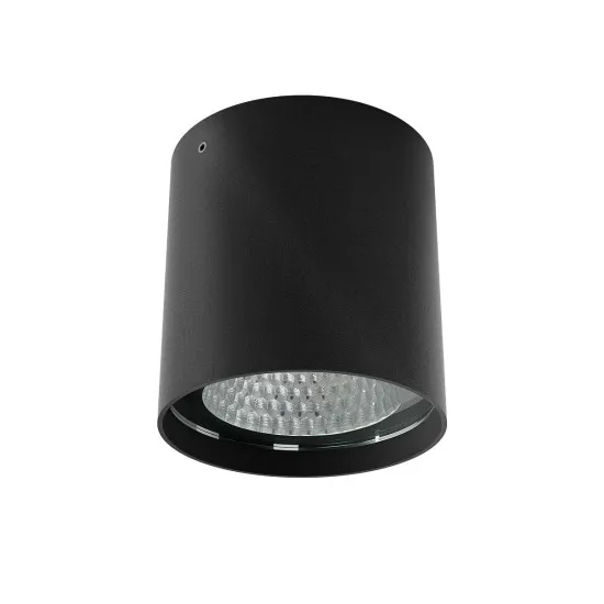 Redo Xia fekete vízvédett LED kültéri mennyezeti lámpa (RED-91203) LED 1 izzós IP65