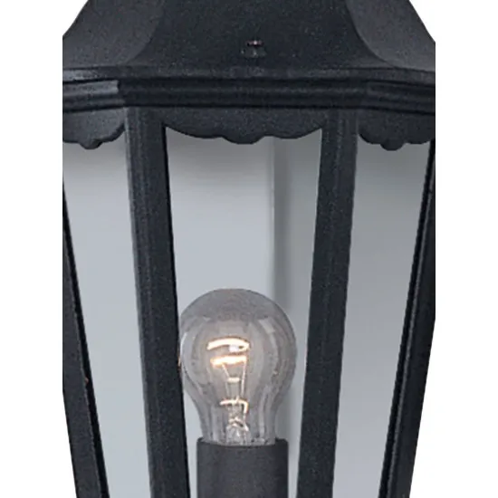 Searchlight Alex fekete kültéri falikar (SL-82505BK) E27 1 izzós IP44