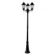 Searchlight Alex fekete kültéri állólámpa (SL-82540BK) E27 3 izzós IP44