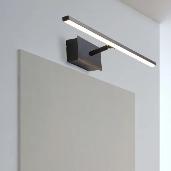 Searchlight Amalfi fekete LED képvilágító (SL-68241-41BK) LED 1 izzós IP44