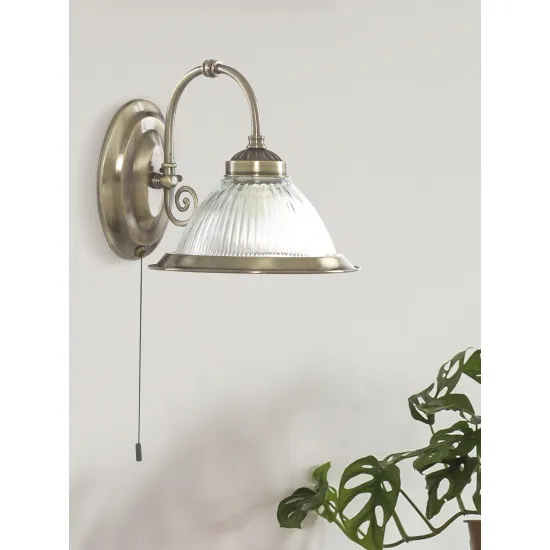 Searchlight American diner bronz falikar (SL-9341-1) E27 1 izzós